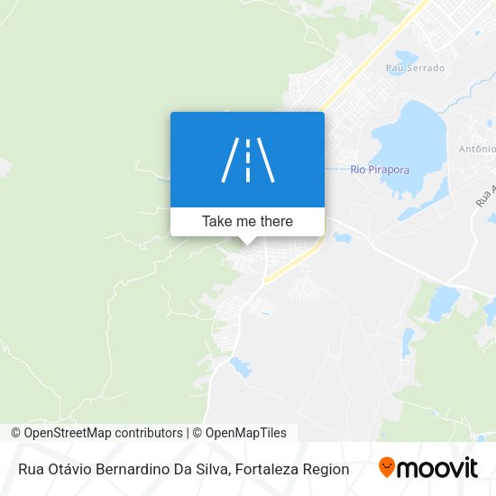 Rua Otávio Bernardino Da Silva map