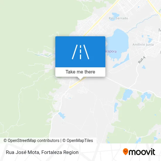 Rua José Mota map
