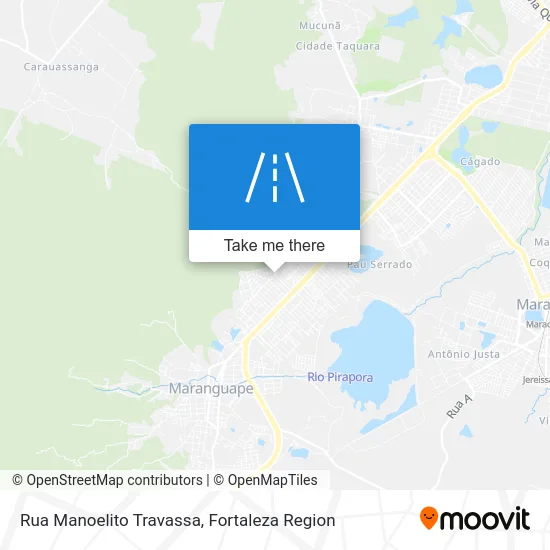 Rua Manoelito Travassa map