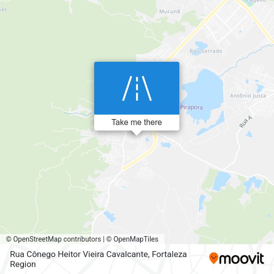 Rua Cônego Heitor Vieira Cavalcante map