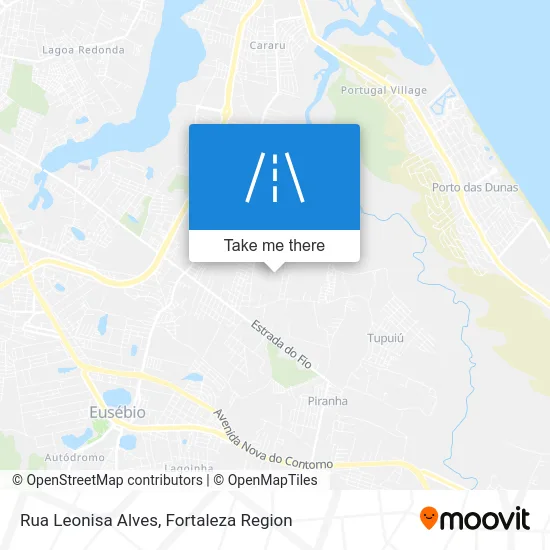 Rua Leonisa Alves map