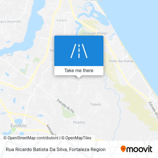 Rua Ricardo Batista Da Silva map