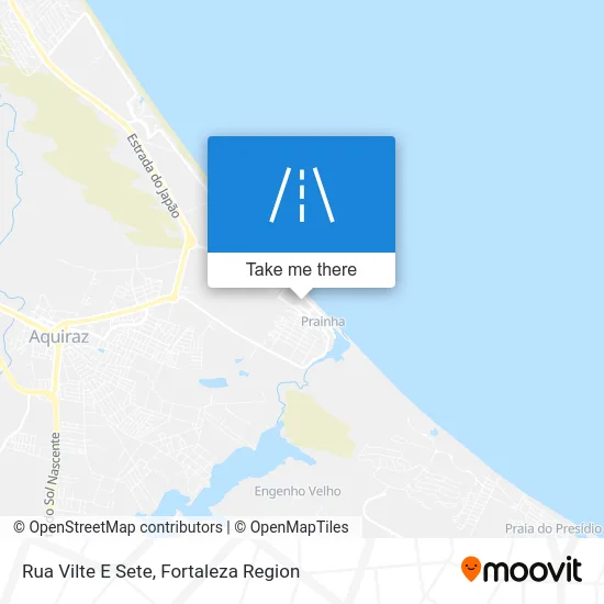 Rua Vilte E Sete map