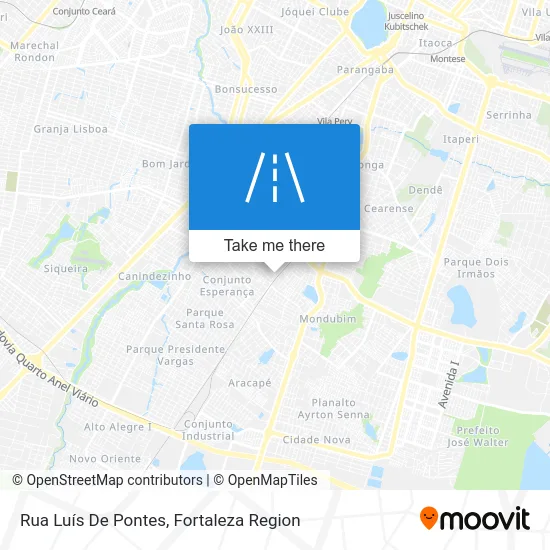 Rua Luís De Pontes map