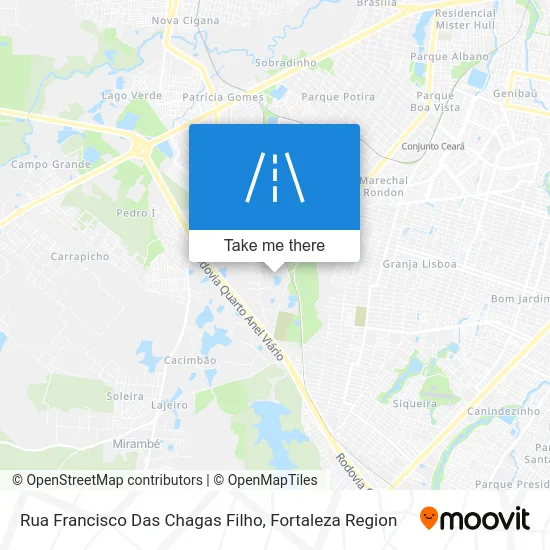 Rua Francisco Das Chagas Filho map