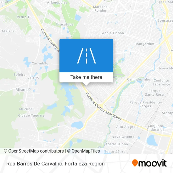 Rua Barros De Carvalho map