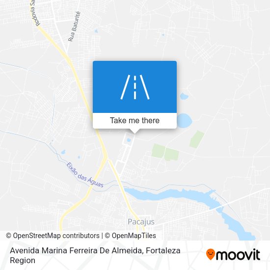 Avenida Marina Ferreira De Almeida map