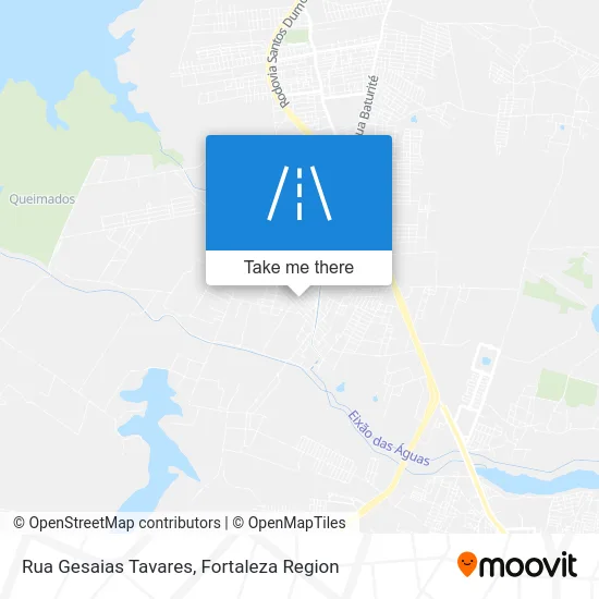 Rua Gesaias Tavares map