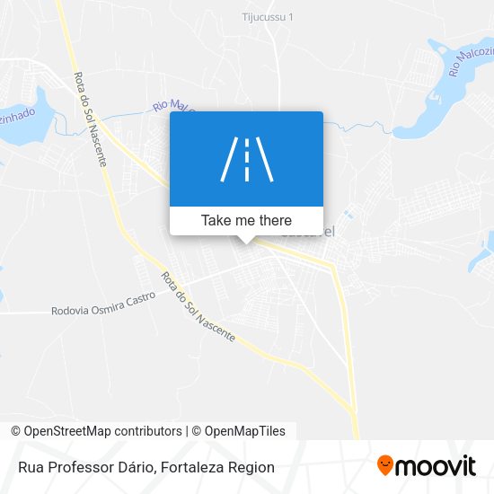 Rua Professor Dário map
