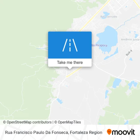 Rua Francisco Paulo Da Fonseca map