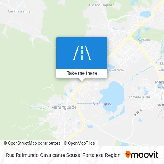 Rua Raimundo Cavalcante Sousa map