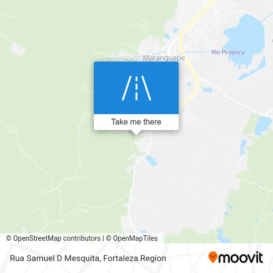Rua Samuel D Mesquita map