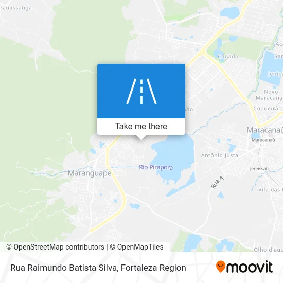 Rua Raimundo Batista Silva map