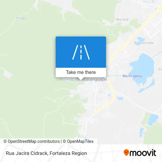 Rua Jacira Cidrack map