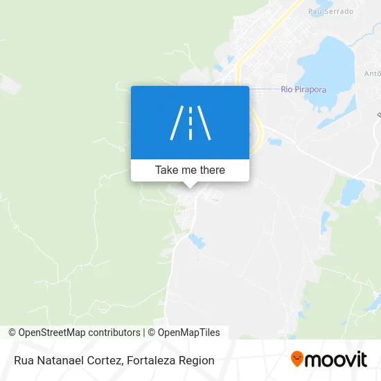 Rua Natanael Cortez map