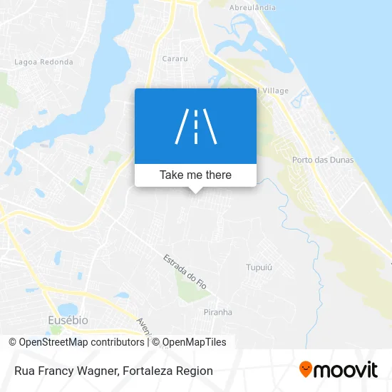 Rua Francy Wagner map