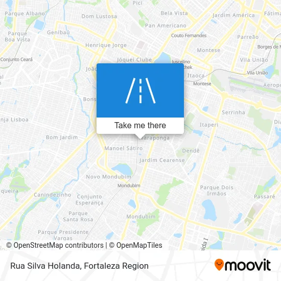 Rua Silva Holanda map