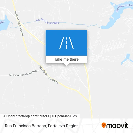 Rua Francisco Barroso map