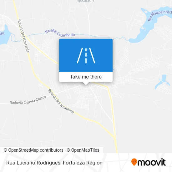 Rua Luciano Rodrigues map