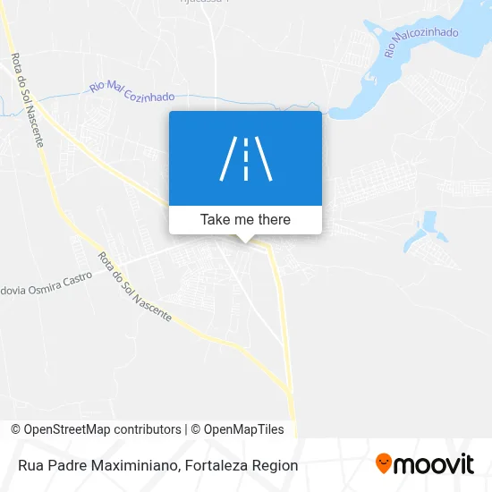 Rua Padre Maximiniano map