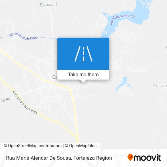 Rua Maria Alencar De Sousa map