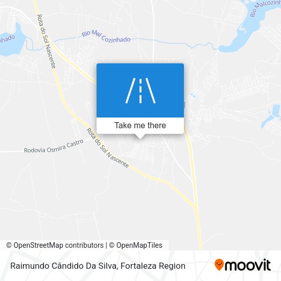 Raimundo Cândido Da Silva map