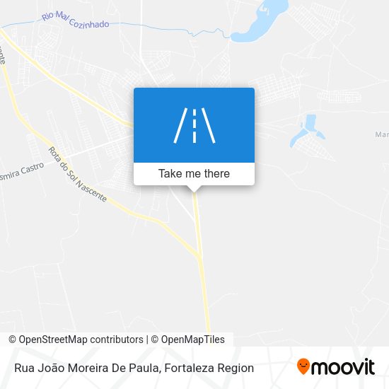 Rua João Moreira De Paula map