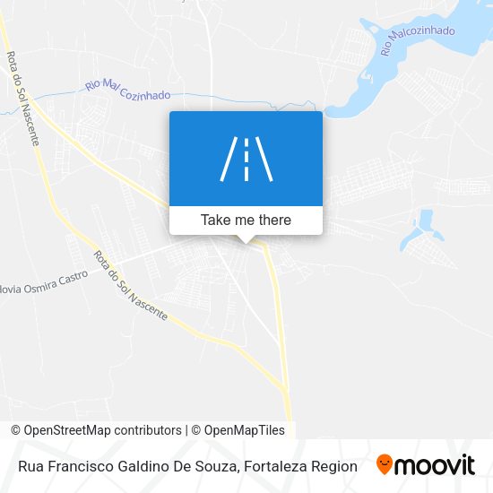 Rua Francisco Galdino De Souza map