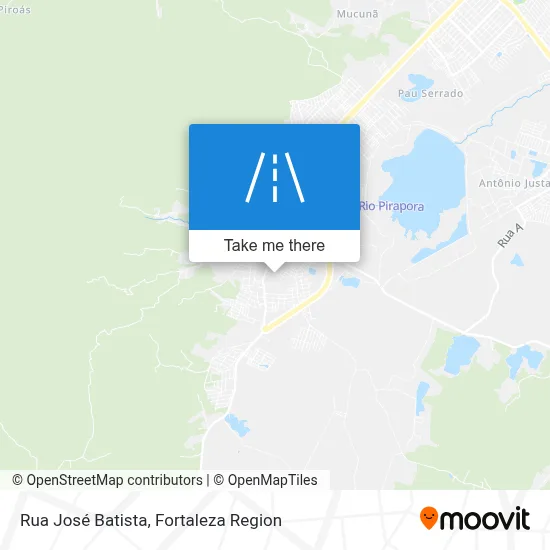 Rua José Batista map