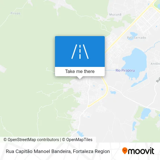 Rua Capitão Manoel Bandeira map