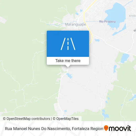 Rua Manoel Nunes Do Nascimento map
