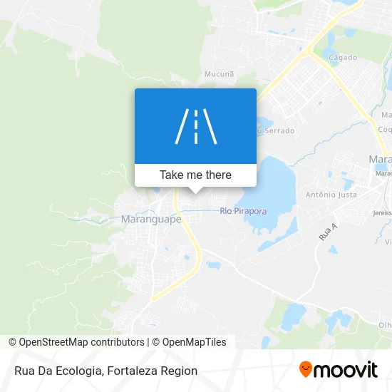 Rua Da Ecologia map