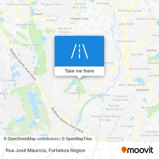 Rua José Mauricio map