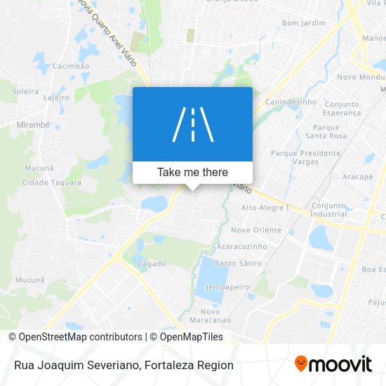 Rua Joaquim Severiano map