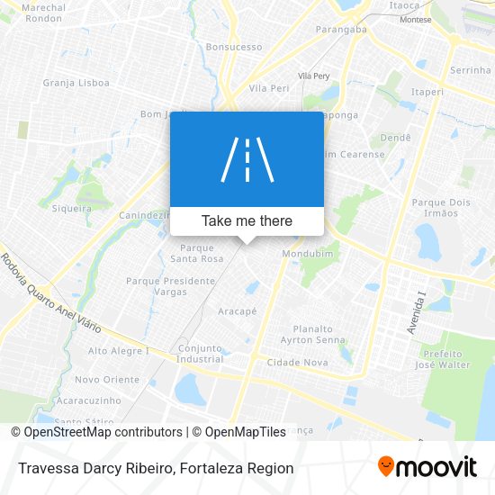 Travessa Darcy Ribeiro map