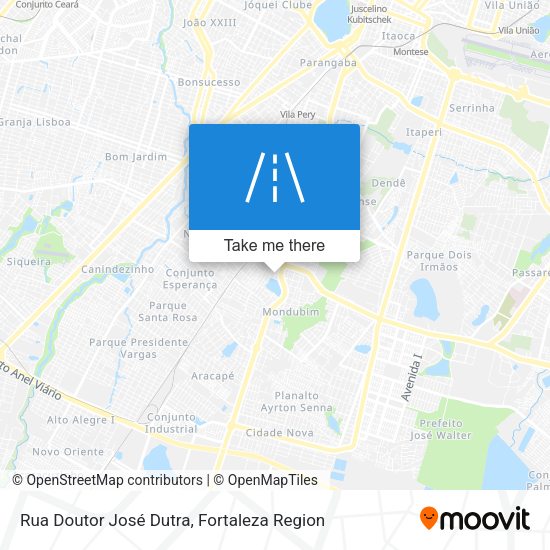 Rua Doutor José Dutra map