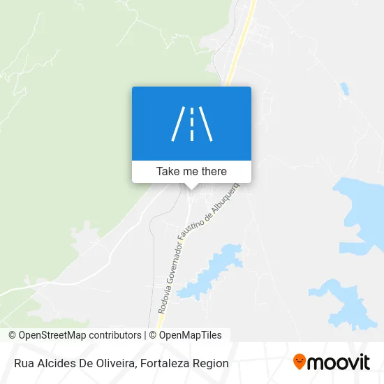 Rua Alcides De Oliveira map