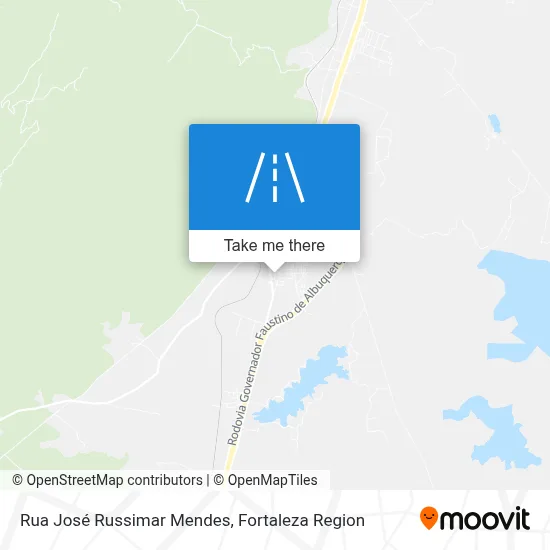 Rua José Russimar Mendes map