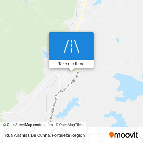 Rua Ananias Da Cunha map