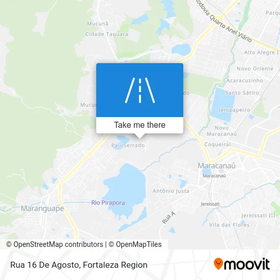 Rua 16 De Agosto map