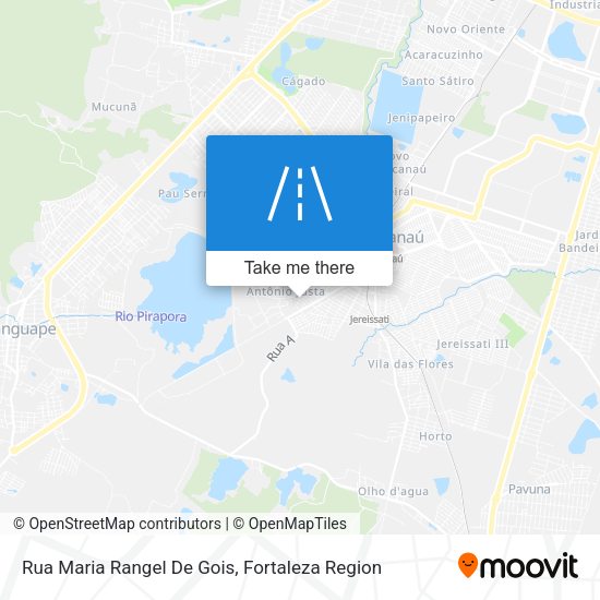 Rua Maria Rangel De Gois map