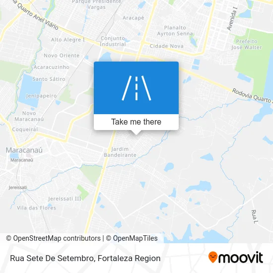 Rua Sete De Setembro map