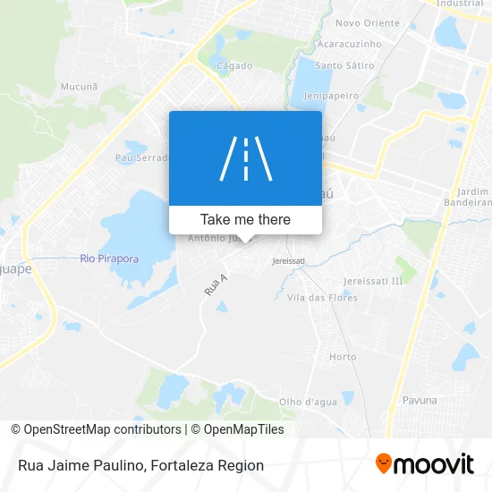 Rua Jaime Paulino map