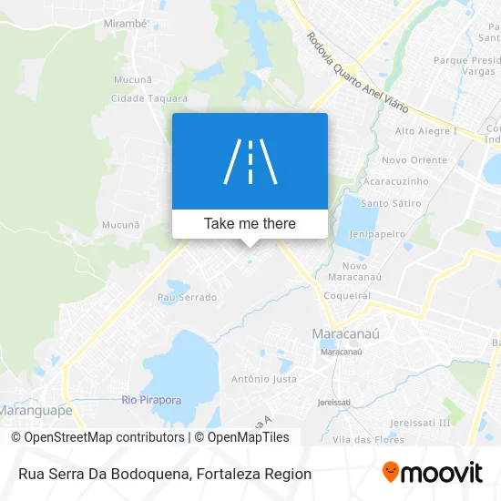 Rua Serra Da Bodoquena map