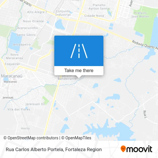 Rua Carlos Alberto Portela map