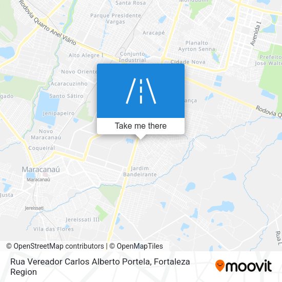 Rua Vereador Carlos Alberto Portela map
