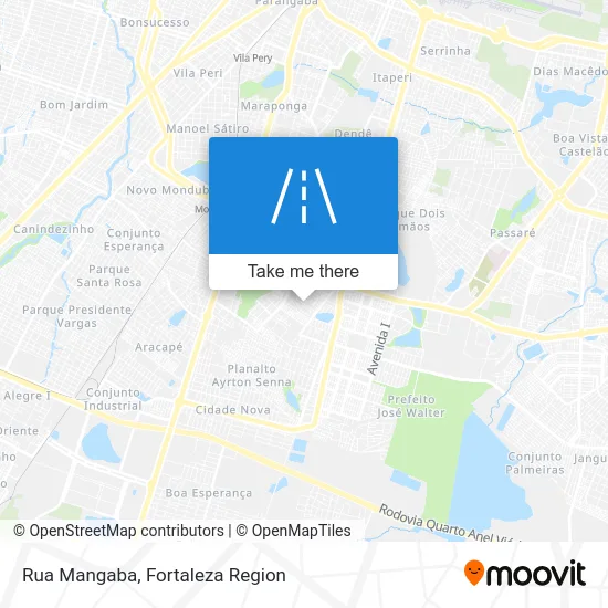 Rua Mangaba map