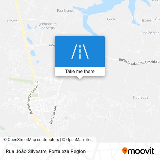 Rua João Silvestre map