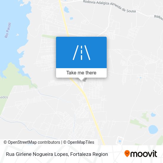 Rua Girlene Nogueira Lopes map