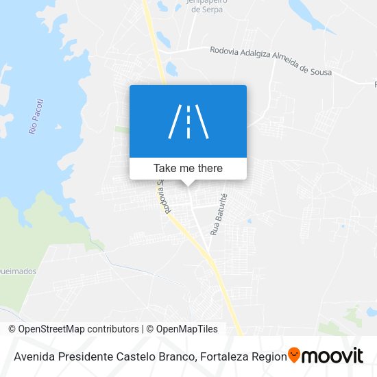 Avenida Presidente Castelo Branco map